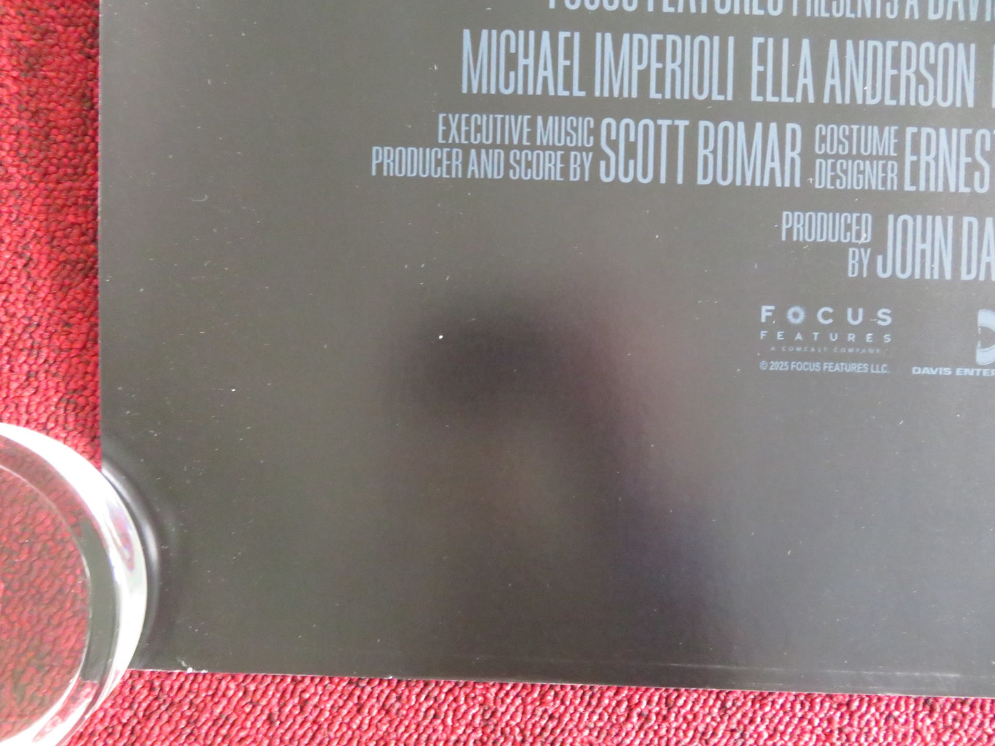 Song Sung Blue UK Quad Rolled Poster Hugh Jackman Kate Hudson 2025