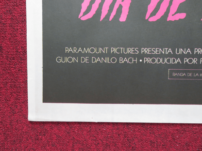 APRIL FOOL'S DAY FOLDED ARGENTINA ONE SHEET POSTER JAY BAKER PAT BARLOW 1986 - Rendezvous Cinema