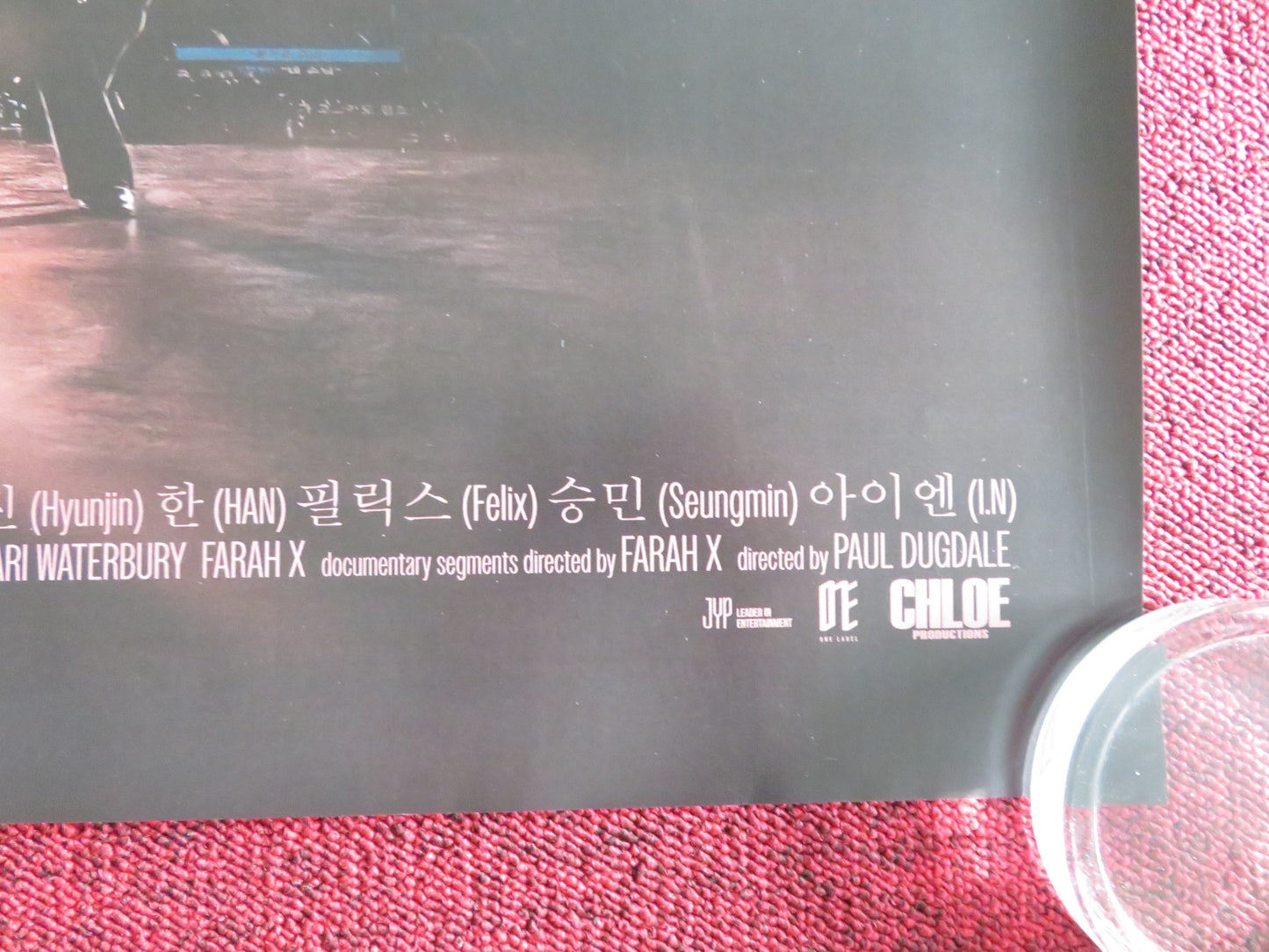 Stray Kids: The Dominate Experience UK Quad Rolled Poster Bang Chan L. Know 2026