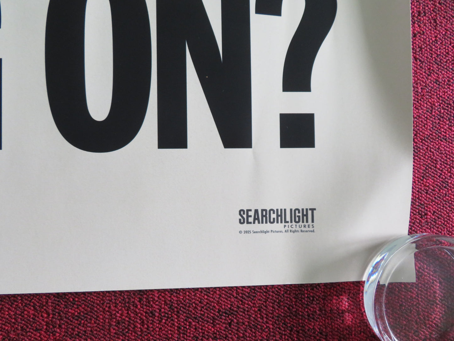 Is This Thing On? UK Quad Rolled Poster Will Arnett Laura Dern 2025