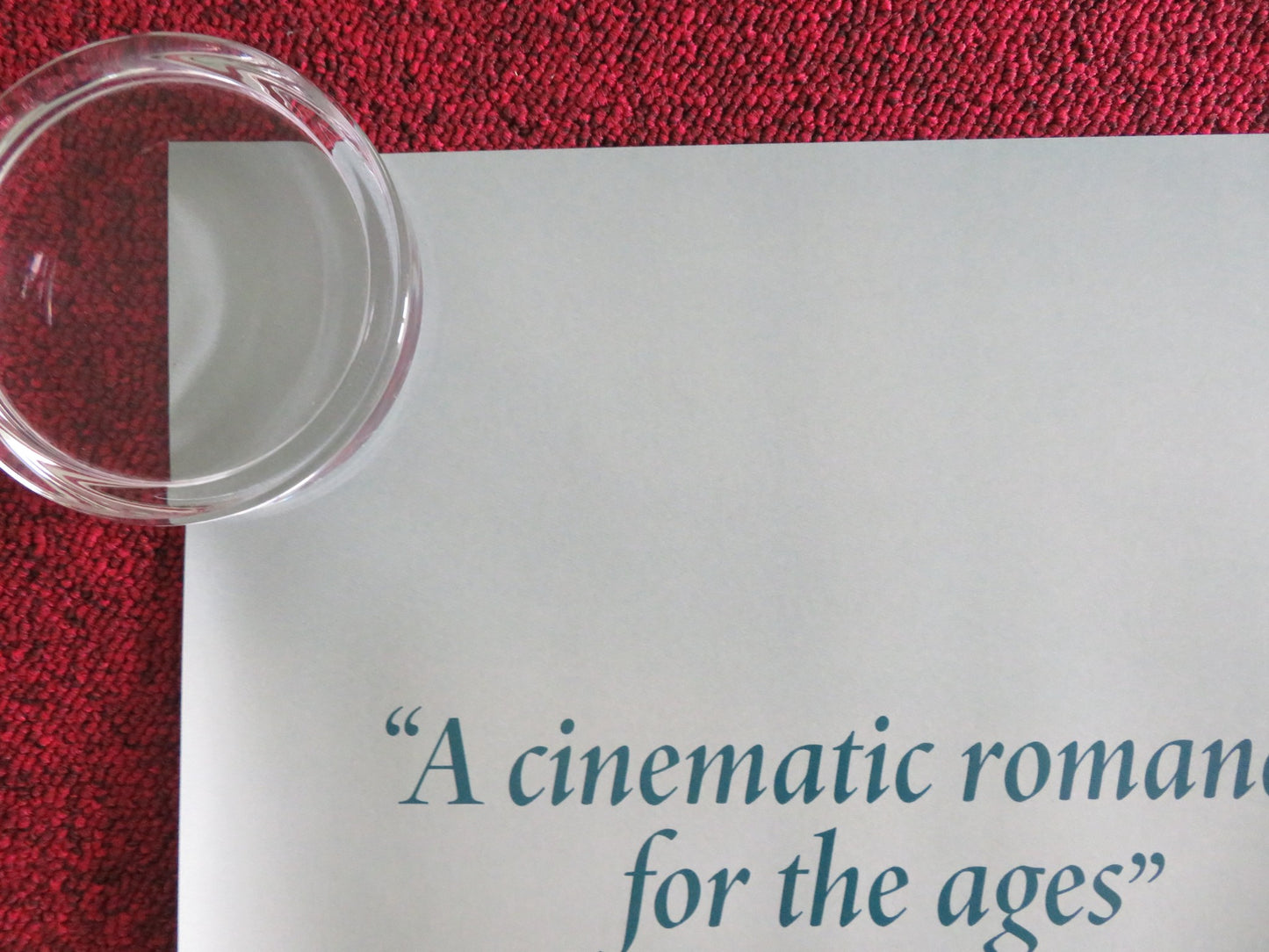 The History Of Sound UK Quad Rolled Poster Paul Mescal Josh O'Connor 2025