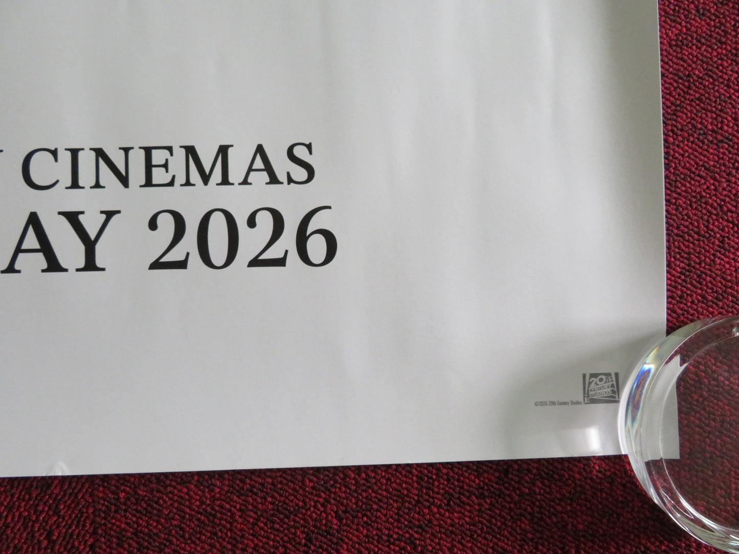 The Devil Wears Prada 2 UK Quad Rolled Poster Meryl Streep Emily Blunt 2026