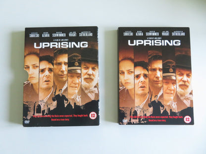 UPRISING (DVD) DAVID SCHWIMMER DONALD SUTHERLAND HANK AZARIA 2001 REGION 2
