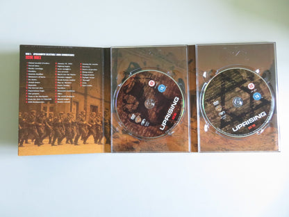 UPRISING (DVD) DAVID SCHWIMMER DONALD SUTHERLAND HANK AZARIA 2001 REGION 2