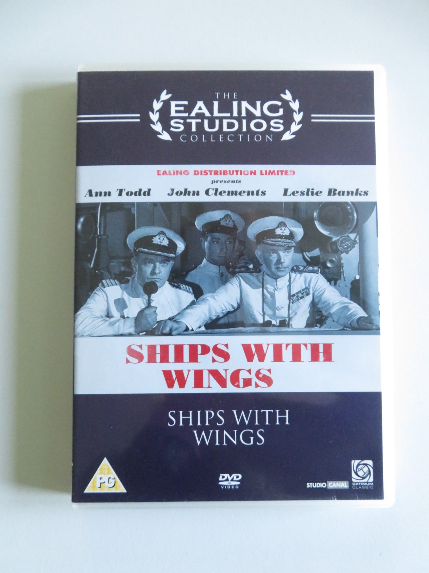 SHIPS WITH WINGS - THE EALING STUDIOS COLLECTION (DVD) J. CLEMENTS 1941 REGION 2