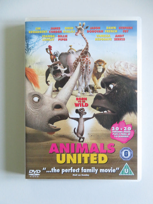 ANIMALS UNITED (DVD) JAMES CORDON STEPHEN FRY 2010 REGION 2