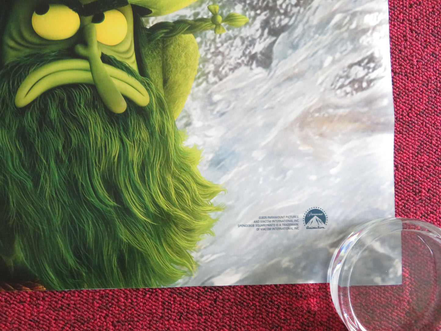 The Spongebob Movie: Search For Squarepants - B UK Quad Rolled Poster 2025