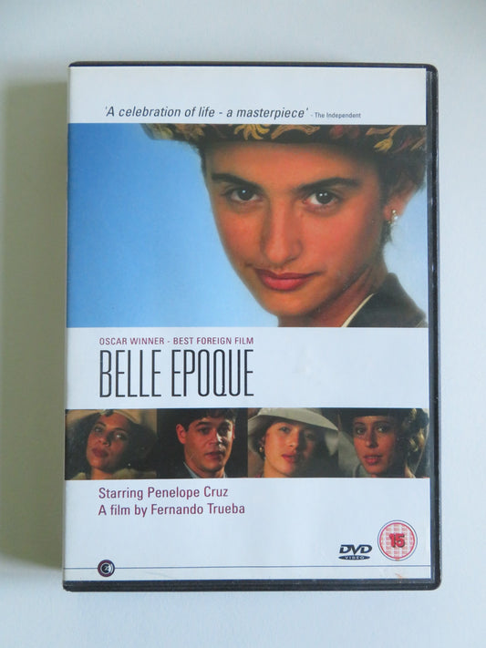BELLE EPOQUE (DVD) PENELOPE CRUZ MIRIAM DIAZ-AROCA 1992 REGION 2