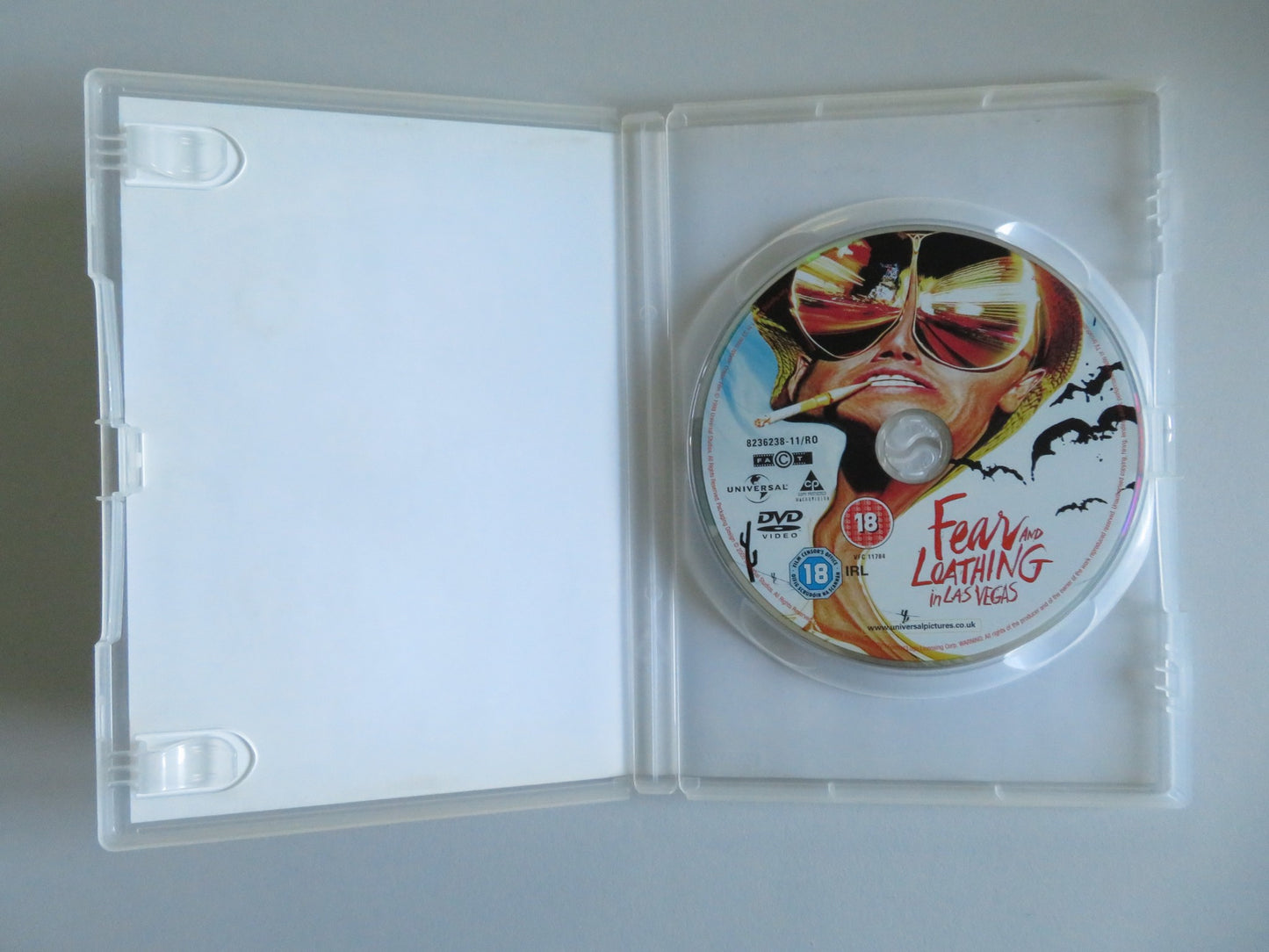 FEAR AND LOATHING IN LAS VEGAS (DVD) JOHNNY DEPP BENICIO DEL TORO 1998 REGION 2