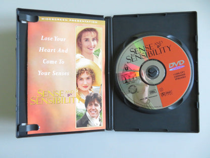 SENSE AND SENSIBILITY (DVD) EMMA THOMPSON ALAN RICKMAN 1995 REGION 2