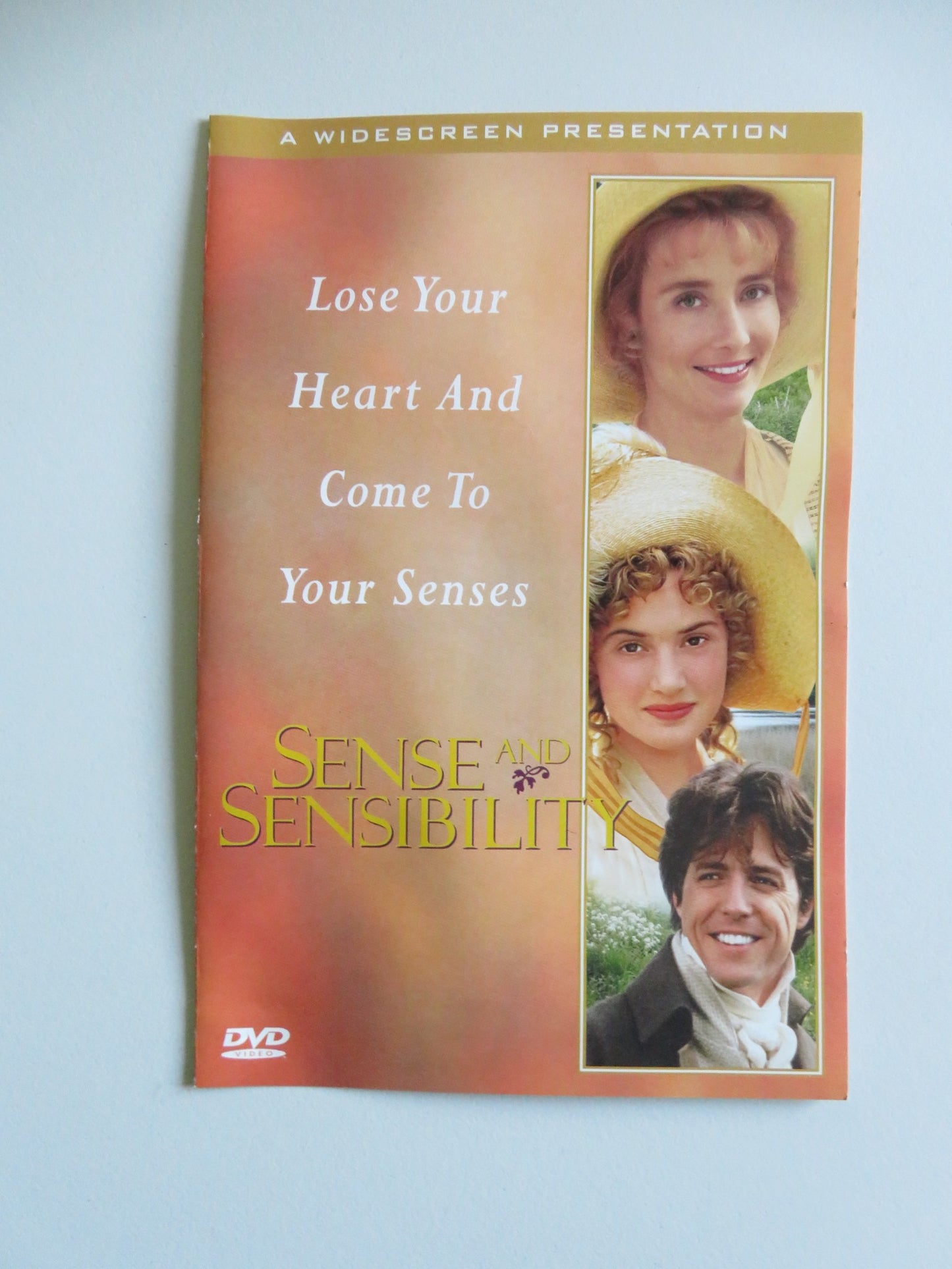 SENSE AND SENSIBILITY (DVD) EMMA THOMPSON ALAN RICKMAN 1995 REGION 2