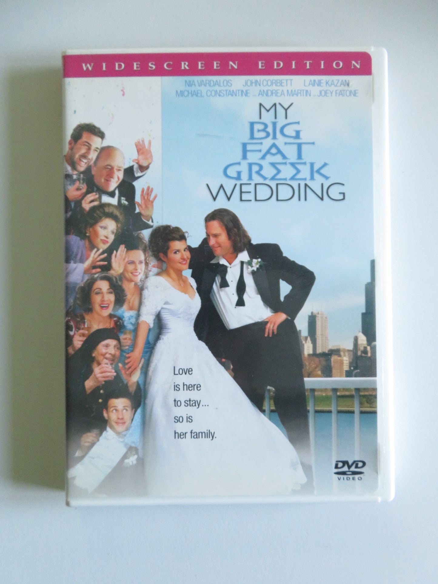 MY BIG FAT GREEK WEDDING (DVD) NIA VARDALOS JOHN CORBETT 2002 REGION 1