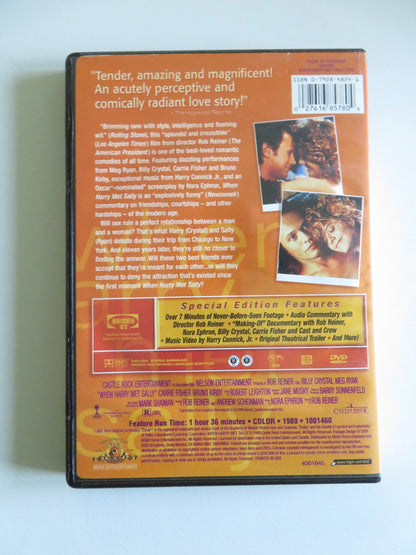 WHEN HARRY MET SALLY... (DVD) BILLY CRYSTAL MEG RYAN 1989 REGION 1