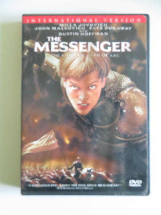 THE MESSENGER - THE STORY OF JOAN OF ARC (DVD) MILLA JOVOVICH 1999 REGION 1