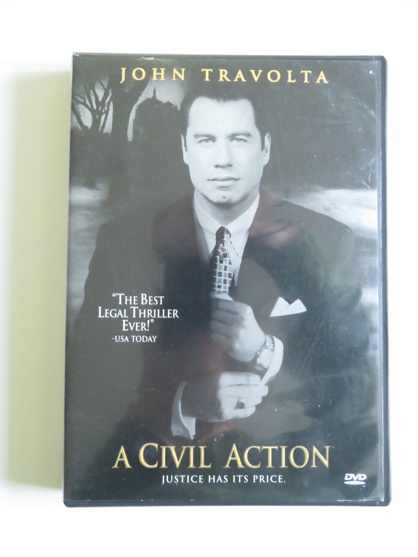A CIVIL ACTION (DVD) JOHN TRAVOLTA ROBERT DUVALL 1998 REGION 1