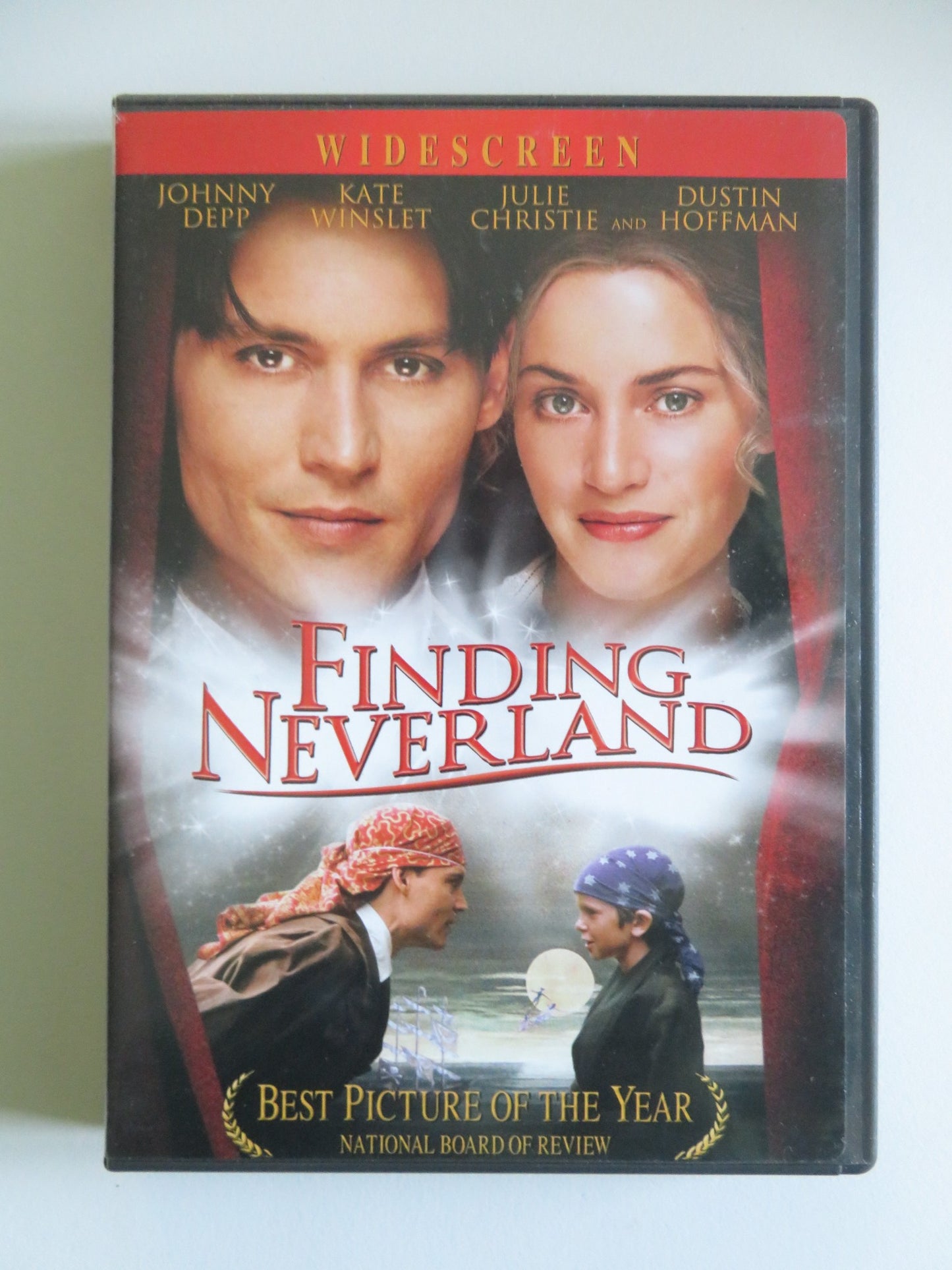 FINDING NEVERLAND (DVD) JOHNNY DEPP KATE WINSLET 2004 REGION 1