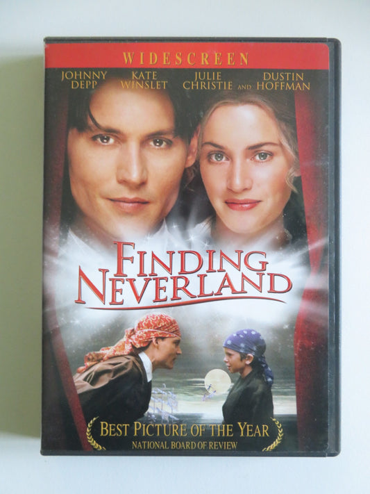 FINDING NEVERLAND (DVD) JOHNNY DEPP KATE WINSLET 2004 REGION 1