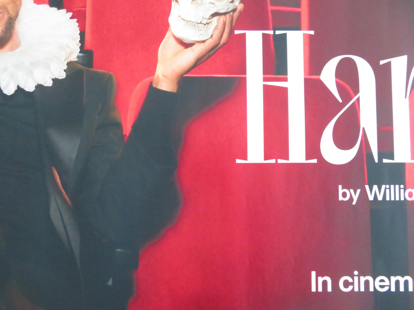 Hamlet UK Quad Rolled Poster National Theatre Live Hiran Abeysekera 2026