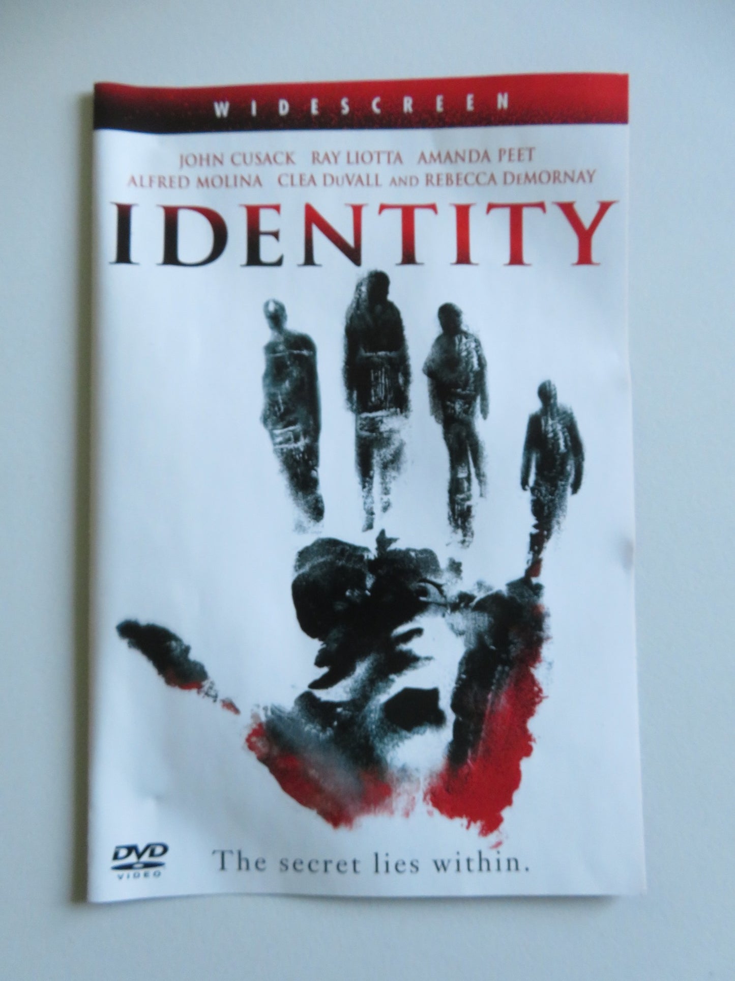 IDENTITY (DVD) JOHN CUSACK RAY LIOTTA 2003 REGION 2