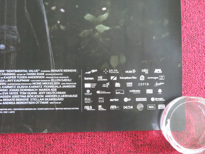 Sentimental Value UK Quad Rolled Poster Stellan Skarsgard Renate Reinsve 2025