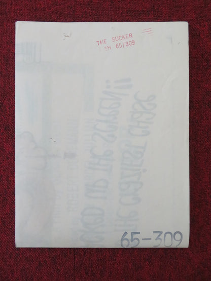 THE SUCKER FOLDED US ONE SHEET POSTER BOURVIL LOUSI DE FUNES 1965 - Rendezvous Cinema