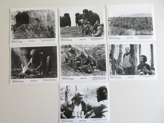 QUEST FOR FIRE MOVIE STILL PHOTO LOT OF 7 EVERETT MCGILL RON PERLMAN 1981
