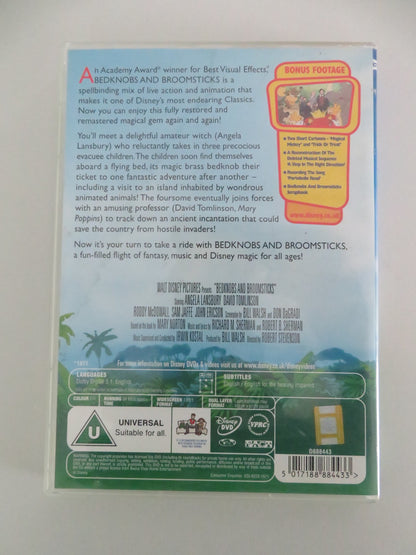 Bedknobs and Broomsticks - B (DVD) Disney Angela Lansbury 1971 Region 2