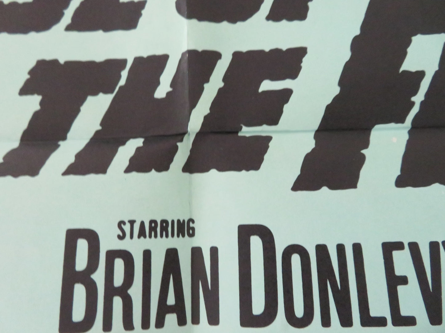 CURSE OF THE FLY / DEVILS OF DARKNESS FOLDED US ONE SHEET POSTER DONLEVY 1965