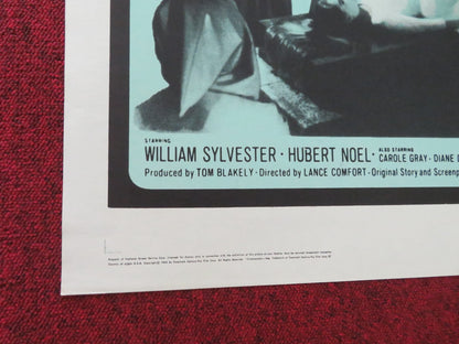 CURSE OF THE FLY / DEVILS OF DARKNESS FOLDED US ONE SHEET POSTER DONLEVY 1965