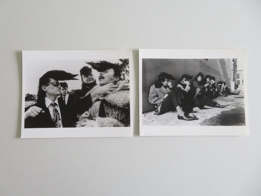 LENINGRAD COWBOYS GO AMERICA MOVIE STILL PHOTO LOT OF 2 MATTI PELLONPAA 1989