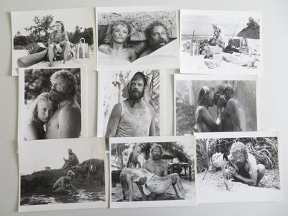CASTAWAY MOVIE STILL PHOTO LOT OF 9 OLIVER REED AMANDA DONOHOE 1986