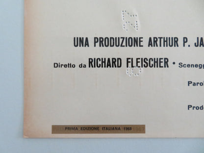 DOCTOR DOLITTLE - A ITALIAN FOTOBUSTA POSTER REX HARRISON ATTENBOROUGH 1968 - Rendezvous Cinema