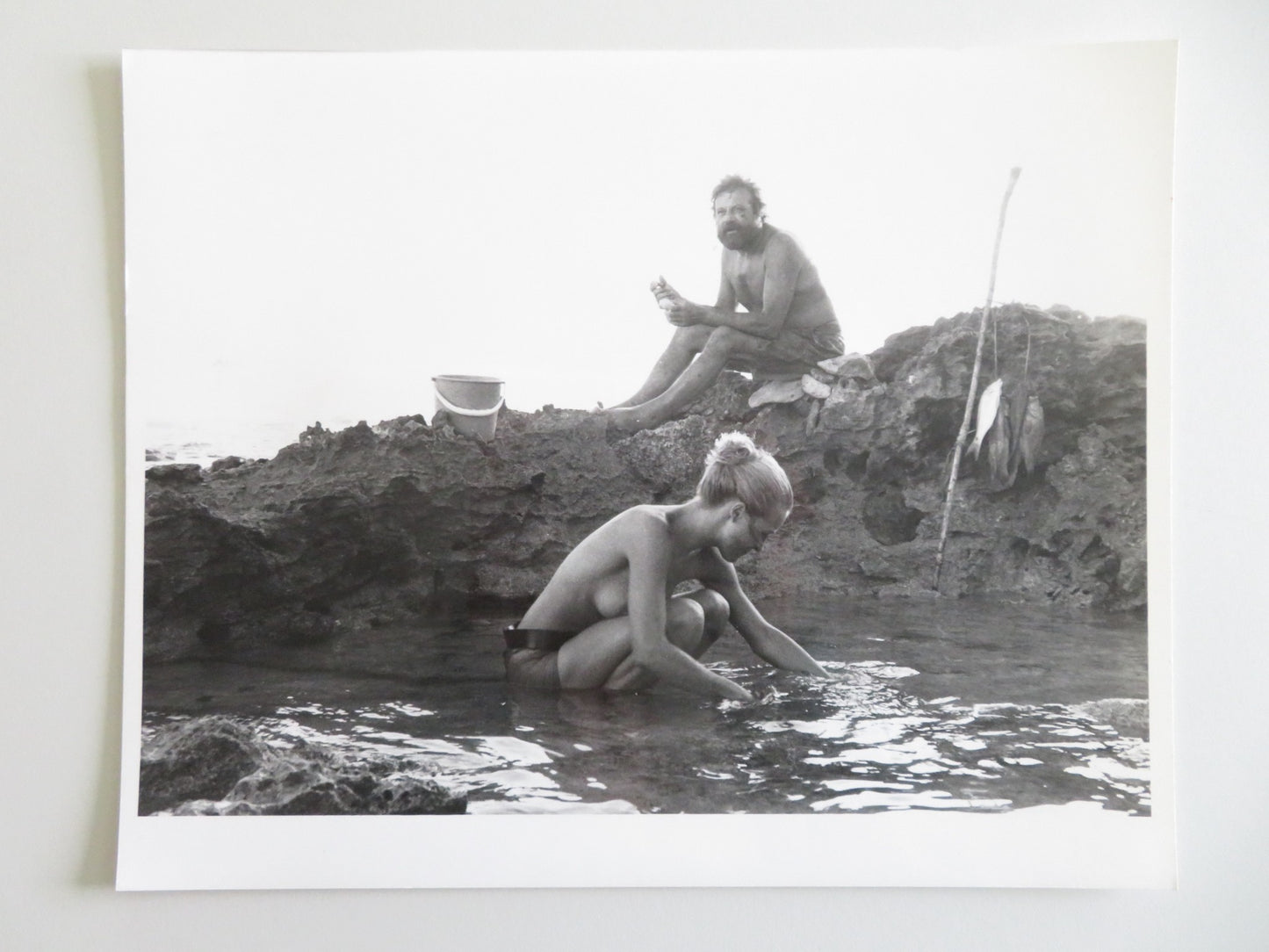 CASTAWAY MOVIE STILL PHOTO LOT OF 9 OLIVER REED AMANDA DONOHOE 1986