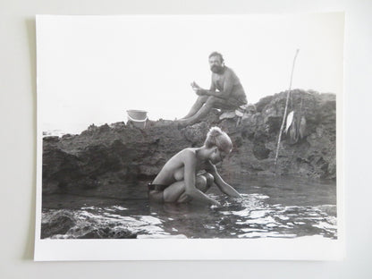 CASTAWAY MOVIE STILL PHOTO LOT OF 9 OLIVER REED AMANDA DONOHOE 1986