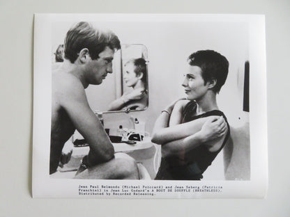 BREATHLESS MOVIE STILL PHOTO LOT OF 5 JEAN SEBERG JEAN PAUL BELMONDO
