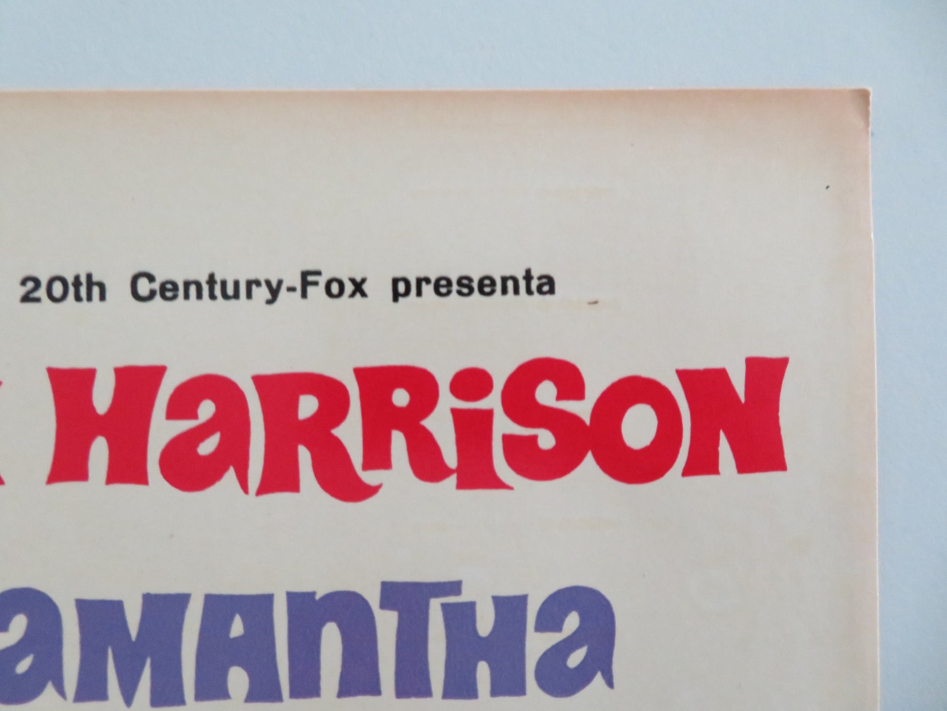 DOCTOR DOLITTLE - C ITALIAN FOTOBUSTA POSTER REX HARRISON ATTENBOROUGH 1968 - Rendezvous Cinema