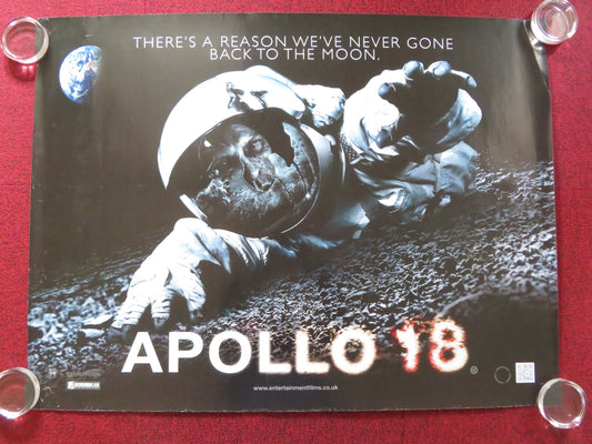 APOLLO 18 UK QUAD ROLLED POSTER WARREN CHRISTIE LLOYD OWEN 2011 - Rendezvous Cinema