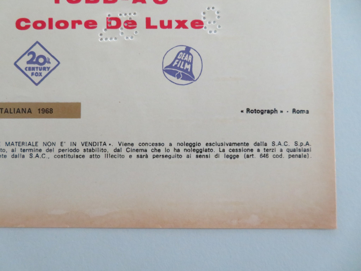 DOCTOR DOLITTLE - D ITALIAN FOTOBUSTA POSTER REX HARRISON ATTENBOROUGH 1968 - Rendezvous Cinema