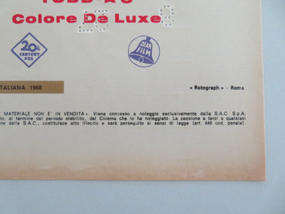 DOCTOR DOLITTLE - D ITALIAN FOTOBUSTA POSTER REX HARRISON ATTENBOROUGH 1968 - Rendezvous Cinema