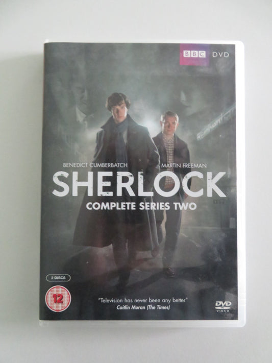 Sherlock Complete Series 2 (DVD) Benedict Cumberbatch 2012 Region 2, 4