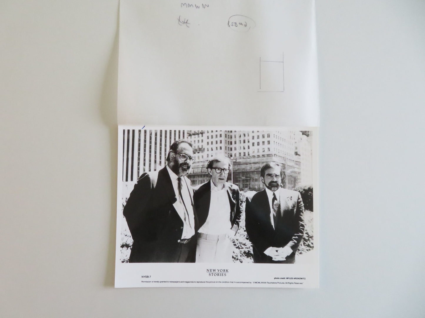 NEW YORK STORIES MOVIE STILL PHOTO LOT OF 10 WOODY ALLEN MIA FARROW 1989