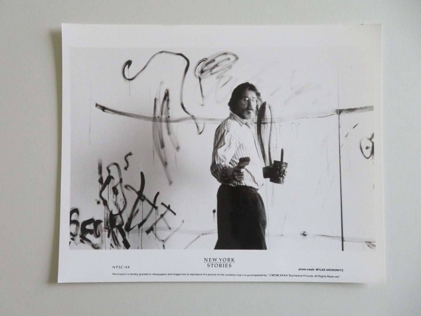 NEW YORK STORIES MOVIE STILL PHOTO LOT OF 10 WOODY ALLEN MIA FARROW 1989