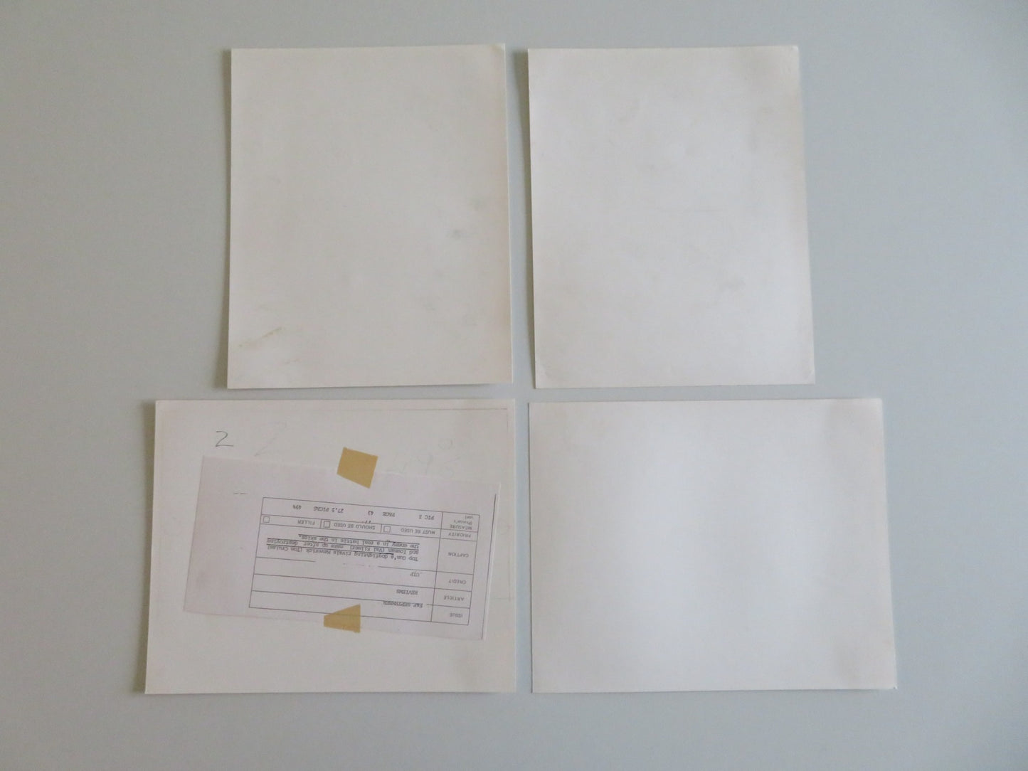 TOP GUN MOVIE STILL PHOTO LOT OF 4 TOM CRUISE KELLY MCGILLIS VAL KILMER 1986