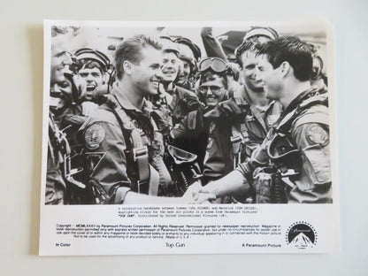 TOP GUN MOVIE STILL PHOTO LOT OF 4 TOM CRUISE KELLY MCGILLIS VAL KILMER 1986