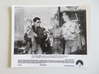 TOP GUN MOVIE STILL PHOTO LOT OF 4 TOM CRUISE KELLY MCGILLIS VAL KILMER 1986