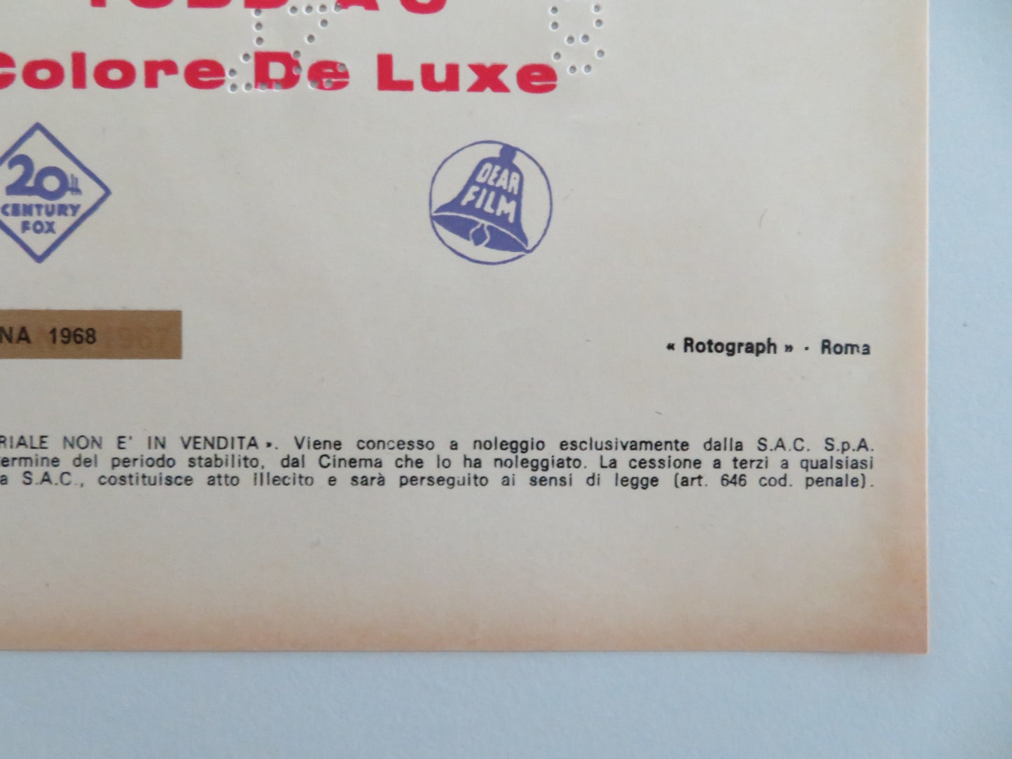 DOCTOR DOLITTLE - G ITALIAN FOTOBUSTA POSTER REX HARRISON ATTENBOROUGH 1968 - Rendezvous Cinema