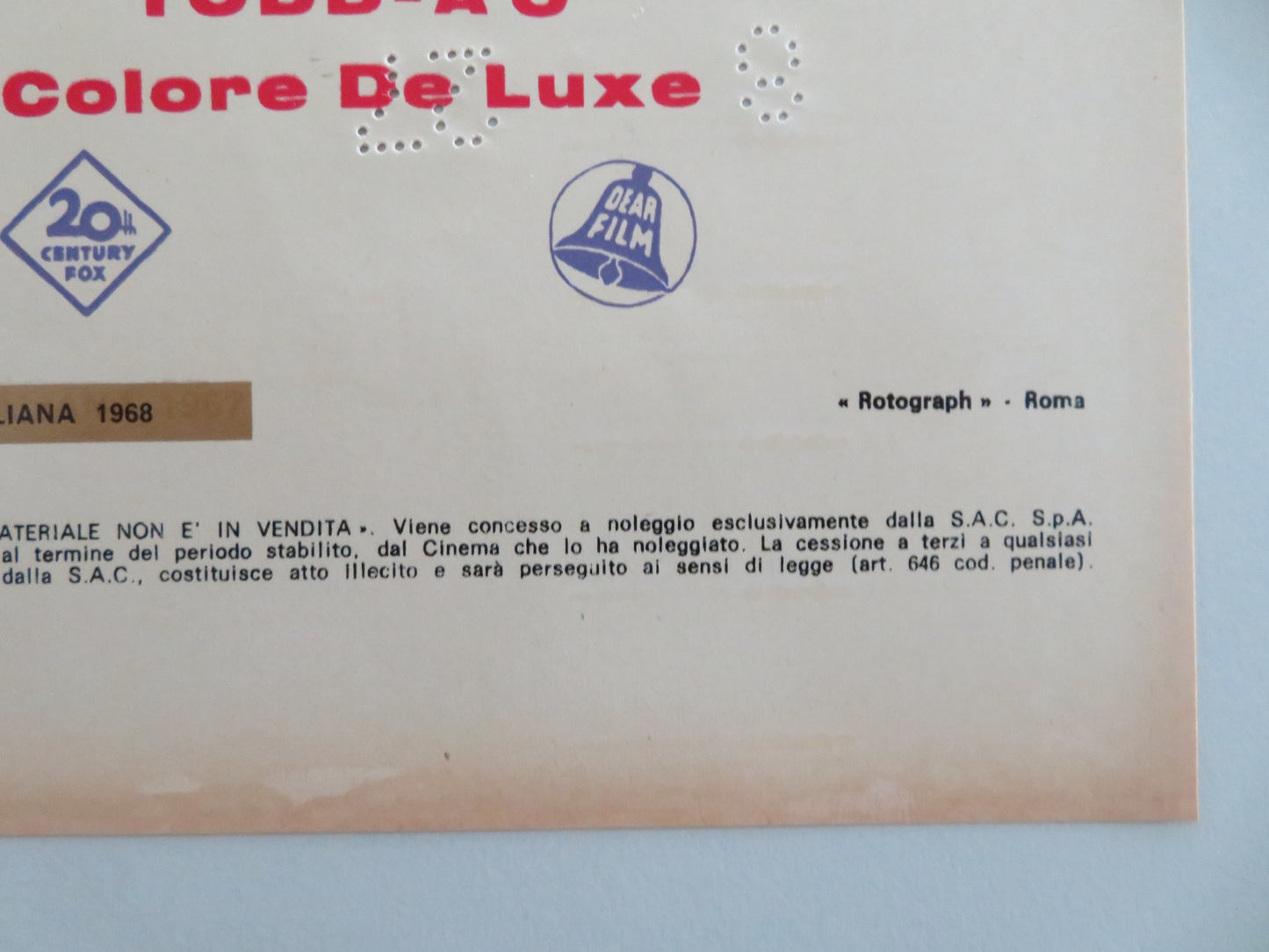 DOCTOR DOLITTLE - I ITALIAN FOTOBUSTA POSTER REX HARRISON ATTENBOROUGH 1968 - Rendezvous Cinema