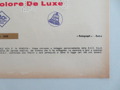 DOCTOR DOLITTLE - J ITALIAN FOTOBUSTA POSTER REX HARRISON ATTENBOROUGH 1968 - Rendezvous Cinema