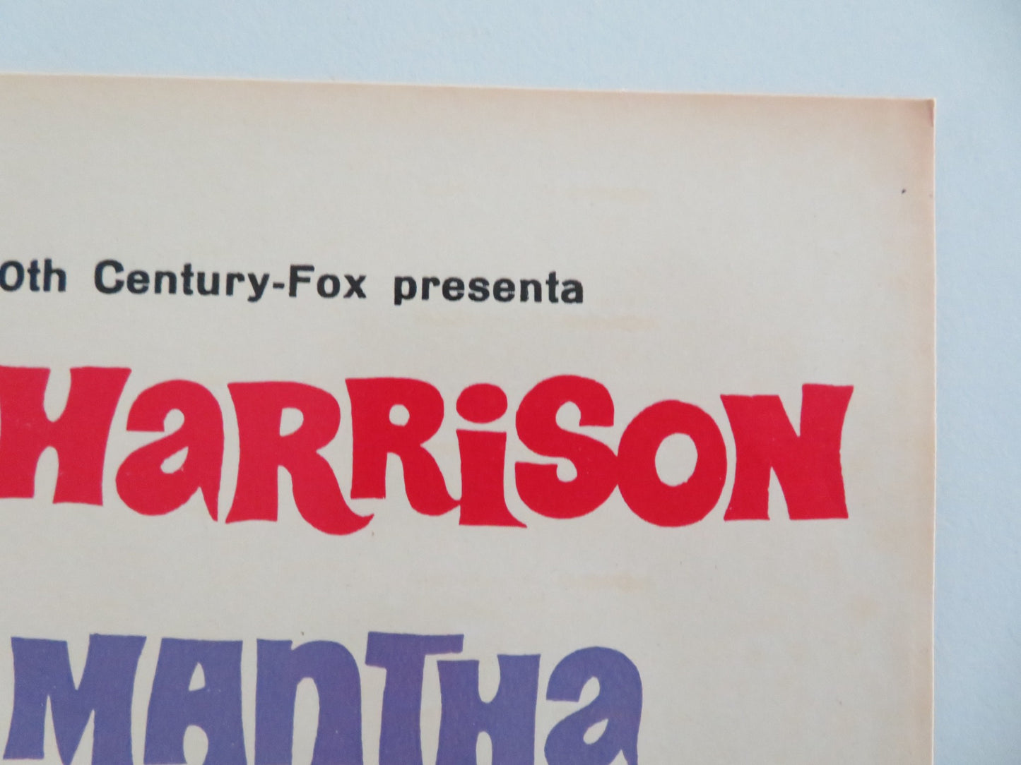 DOCTOR DOLITTLE - J ITALIAN FOTOBUSTA POSTER REX HARRISON ATTENBOROUGH 1968 - Rendezvous Cinema