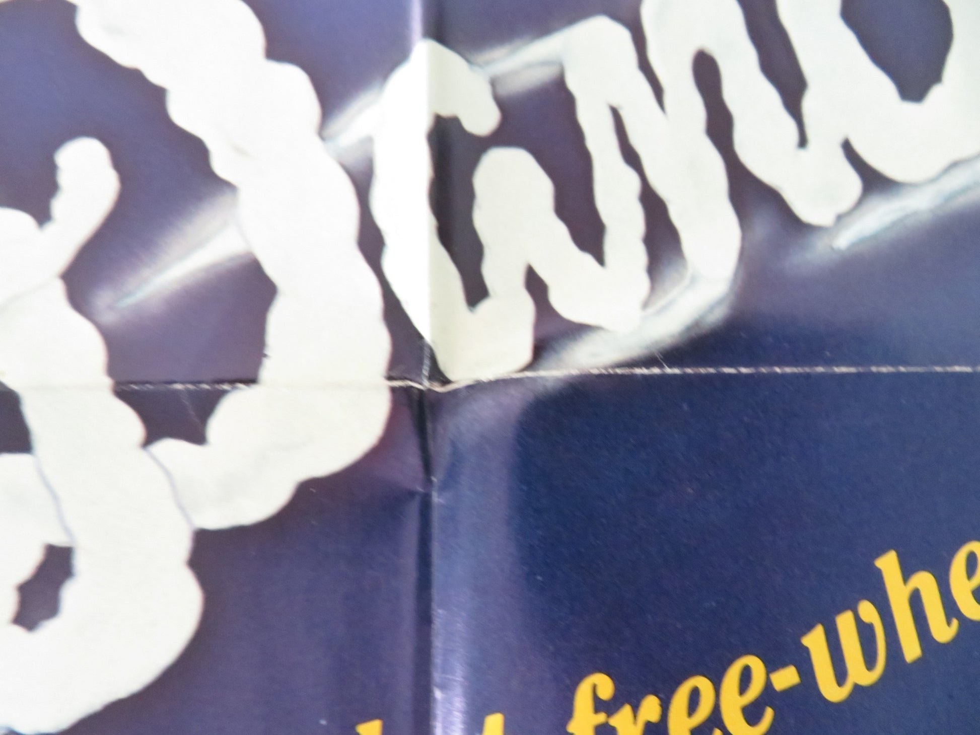 CLOUD DANCER FOLDED US ONE SHEET POSTER DAVID CARRADINE JENNIFER O'NEILL 1980 - Rendezvous Cinema